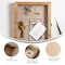 Flash Furniture Peyton 11x14 Shadow Box Display Case with Linen Liner, 8 Push Pins and Solid Pine Wood Frame in Weathered Brown HMHD-23M010YBN-WEATH-1114-GG - alternate 6